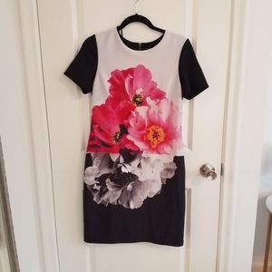 Vince Camuto | Flower Pencil Dress | Size 8